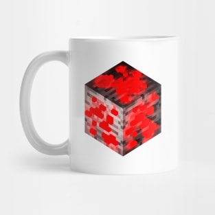 Block Redstone Ore 3D Mug
